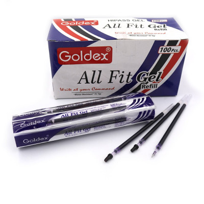 Стержень гелевый  "Glow Gel Metalic #894"  1,0мм, 131мм Індія Silver